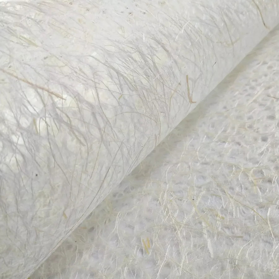 Natural Handmade Lace Mulberry Paper — handmade paper sheet