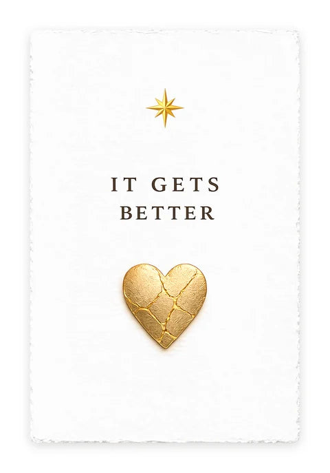 IT GETS BETTER One-Liner card
